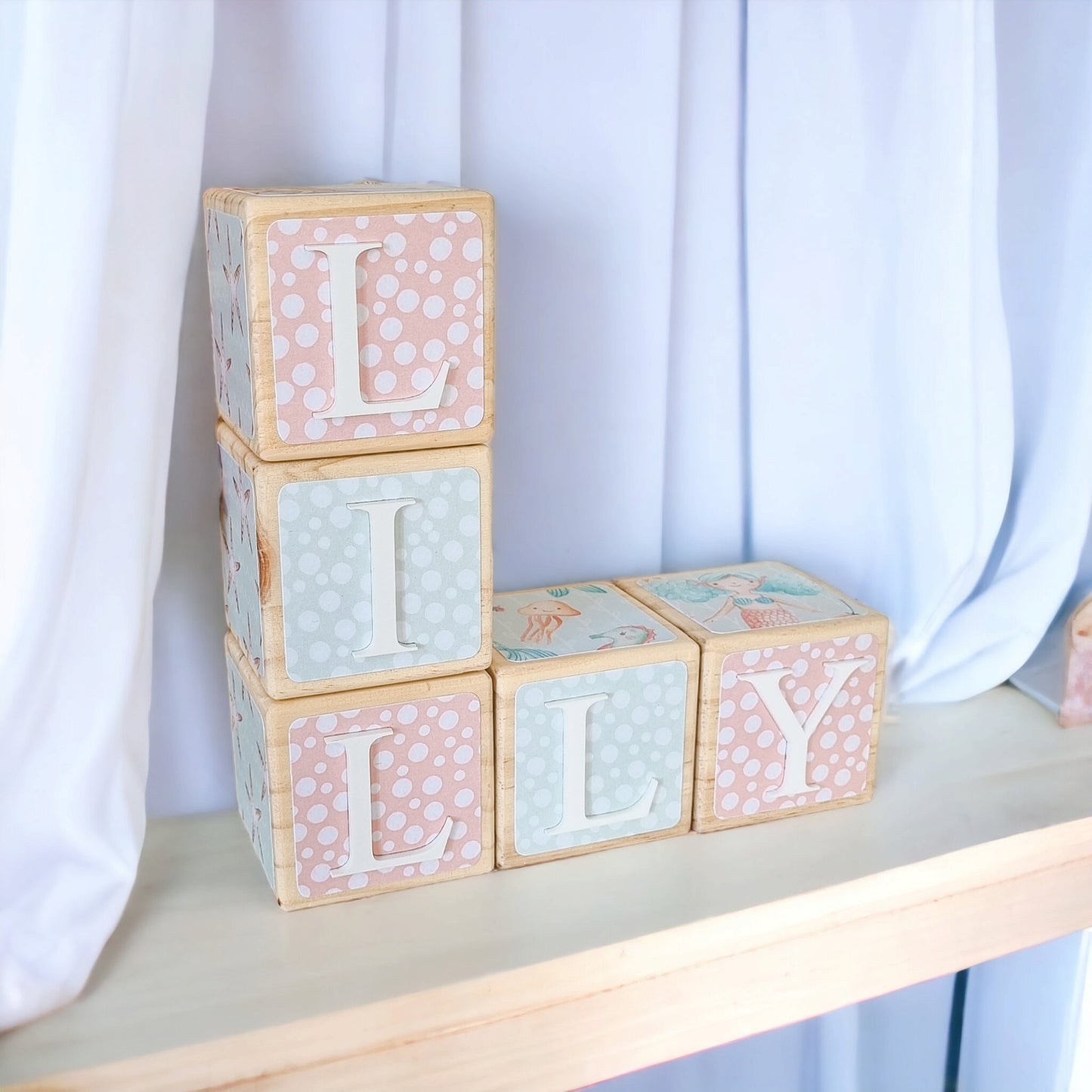 NAME BLOCKS - MAGICAL MERMAIDS