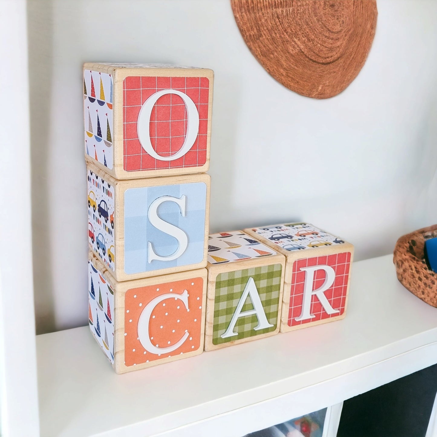 NAME BLOCKS - VROOM VROOM