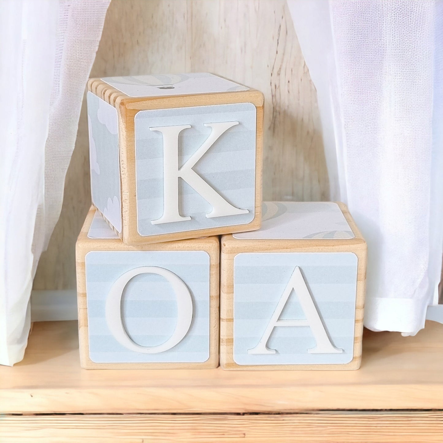 NAME BLOCKS - HOT AIR BALLOONS