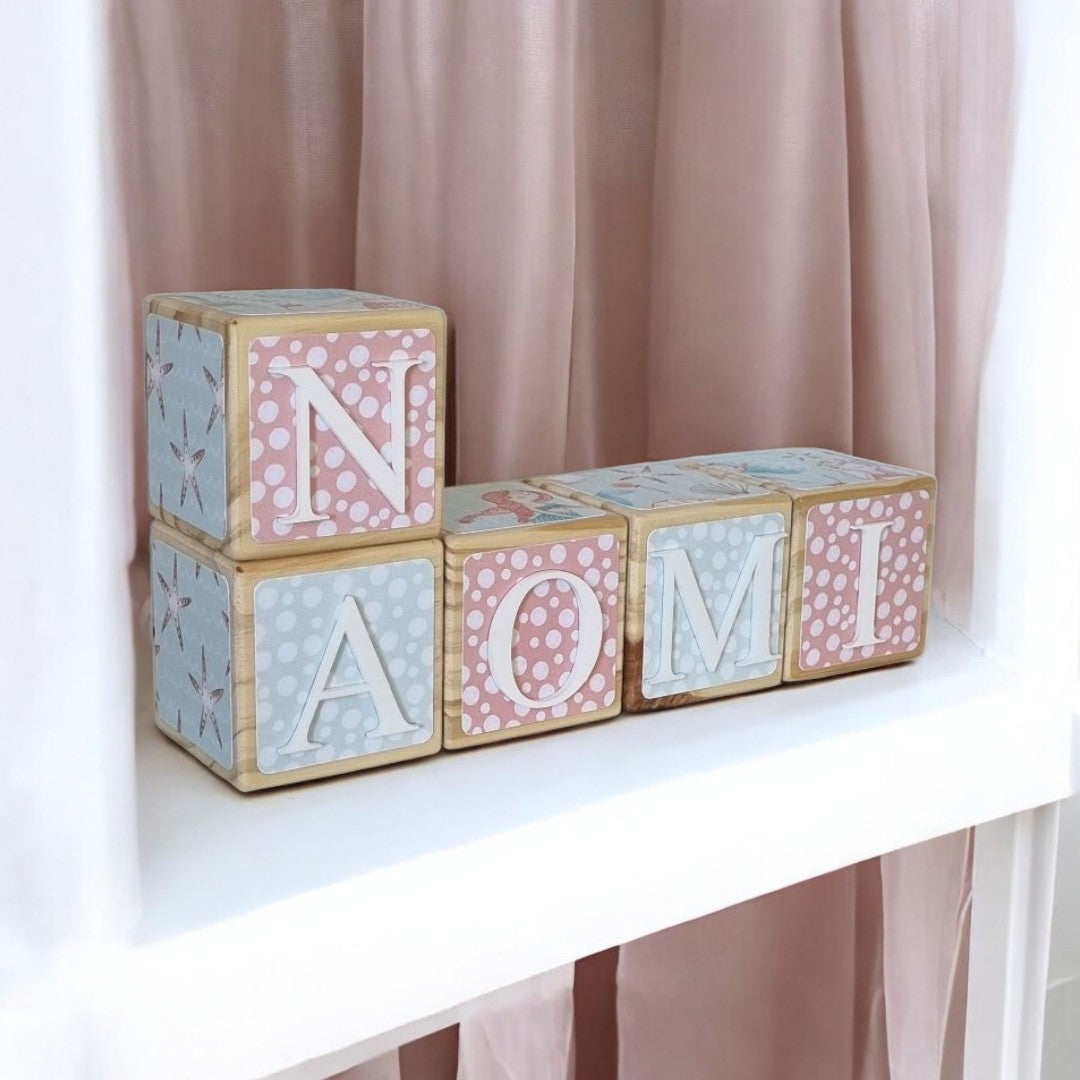 NAME BLOCKS - MAGICAL MERMAIDS