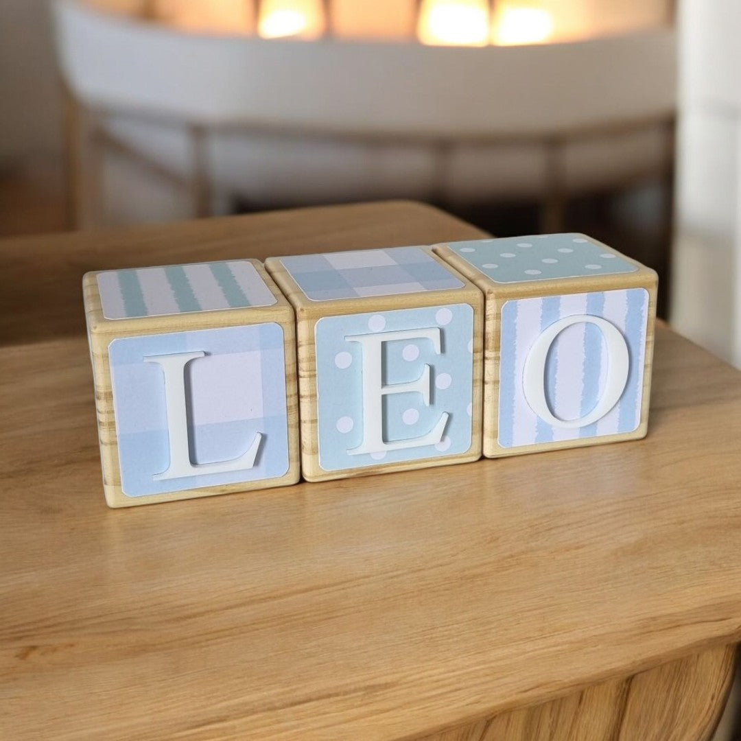 NAME BLOCKS - PASTEL DREAMS