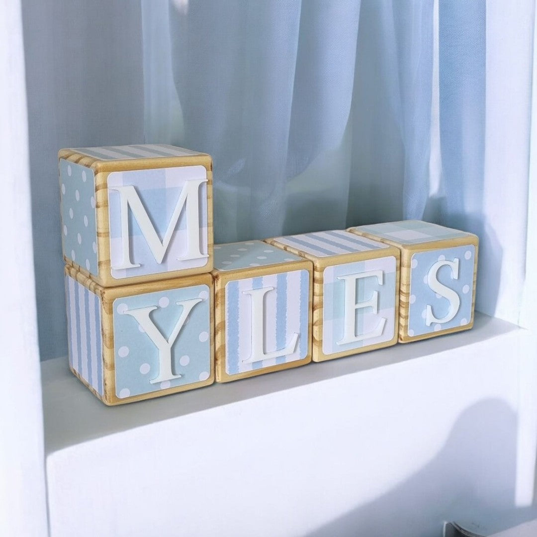 NAME BLOCKS - PASTEL DREAMS