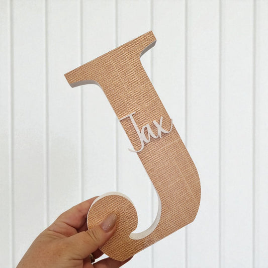 READY TO SHIP | 20CM LITTLE LETTERS | JAX