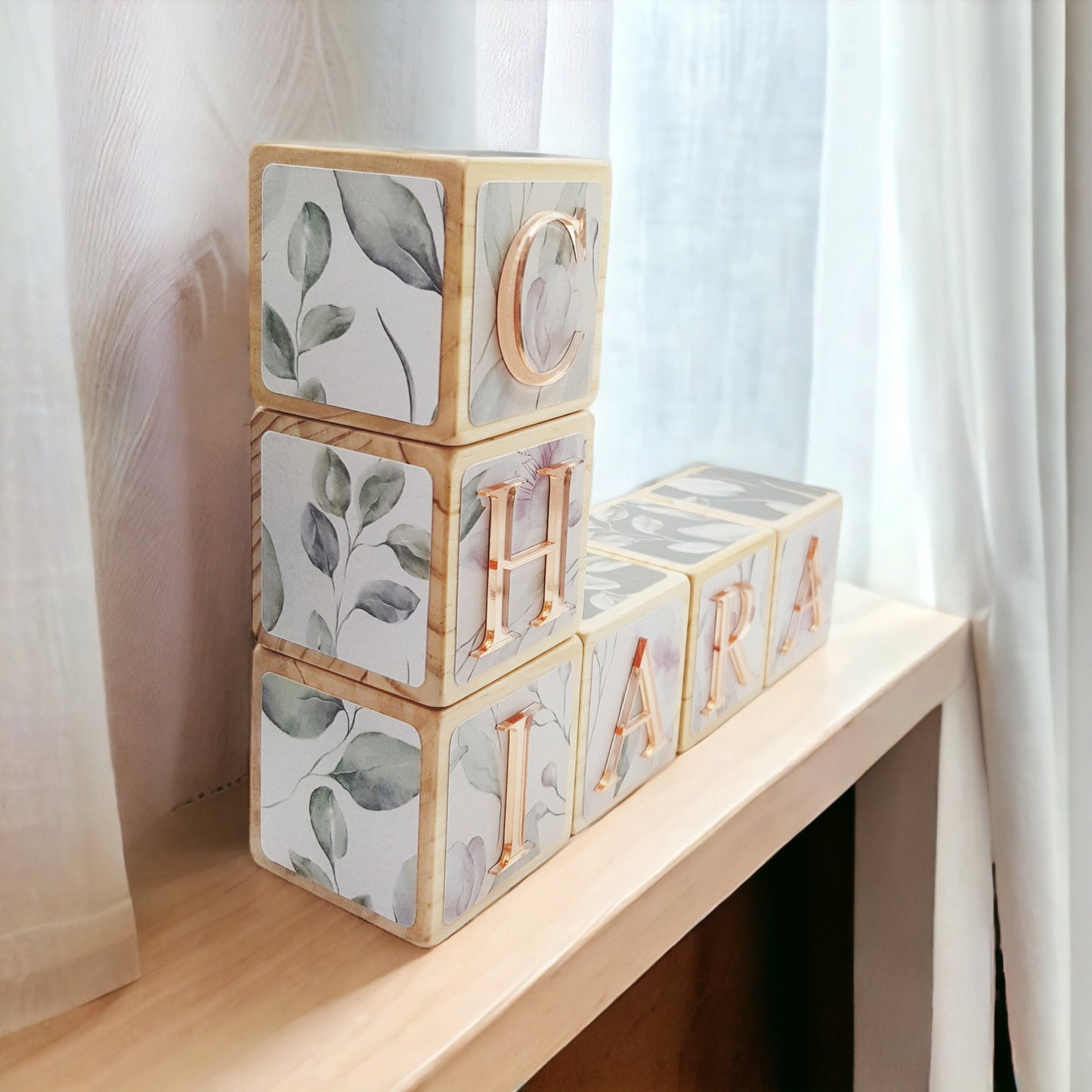 NAME BLOCKS - PRETTY LITTLE PETALS