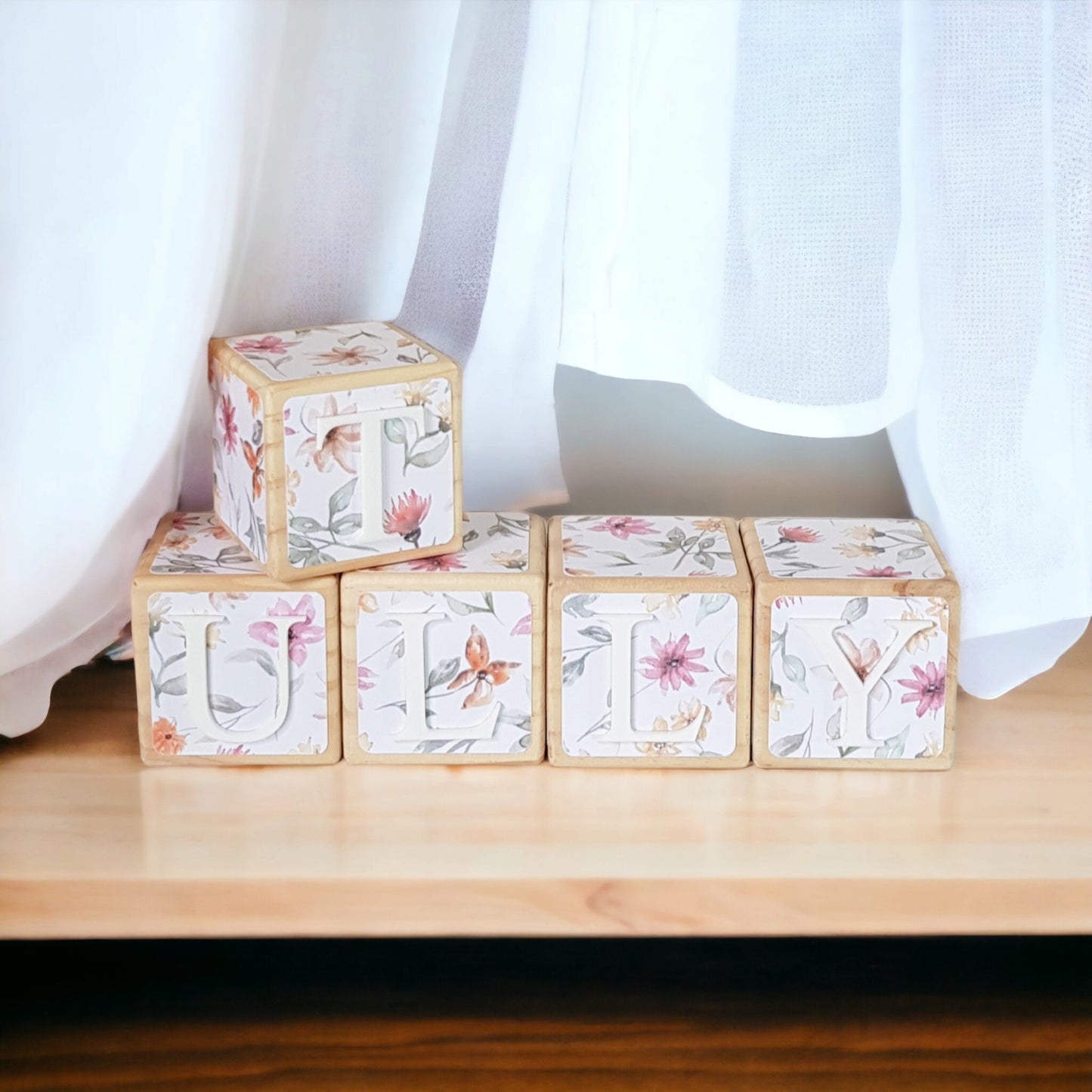 NAME BLOCKS - LITTLE WILDFLOWER
