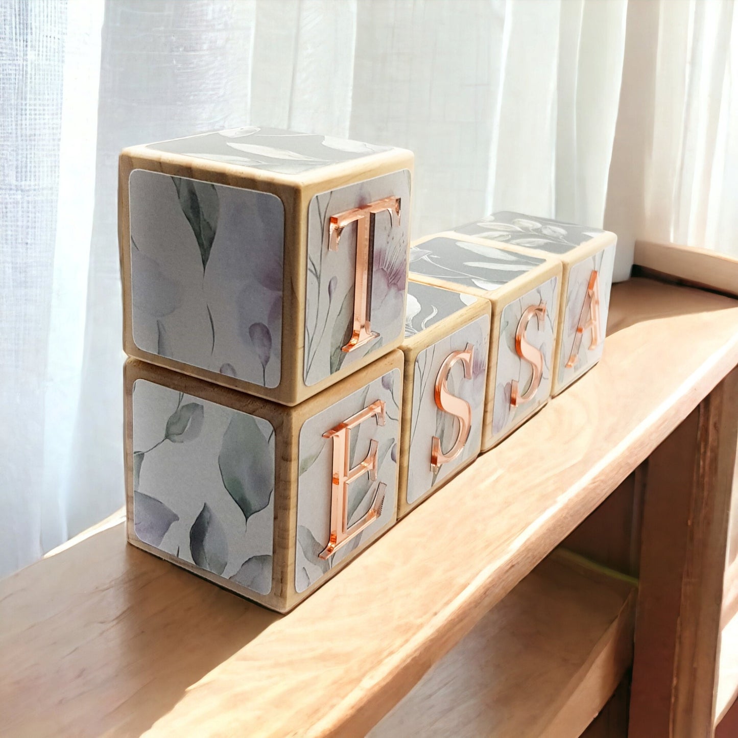 NAME BLOCKS - PRETTY LITTLE PETALS