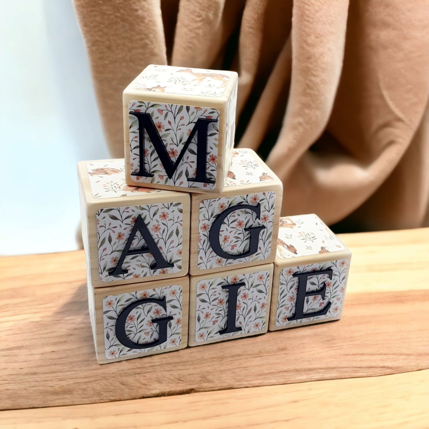 NAME BLOCKS - LITTLE FAWN