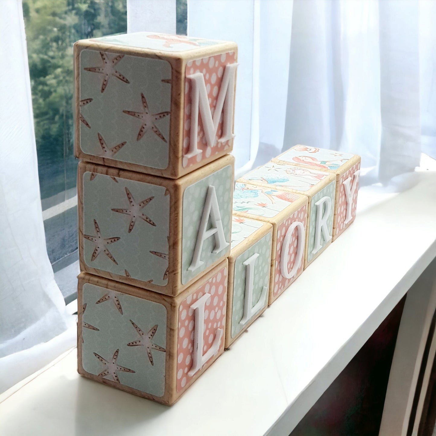 NAME BLOCKS - MAGICAL MERMAIDS
