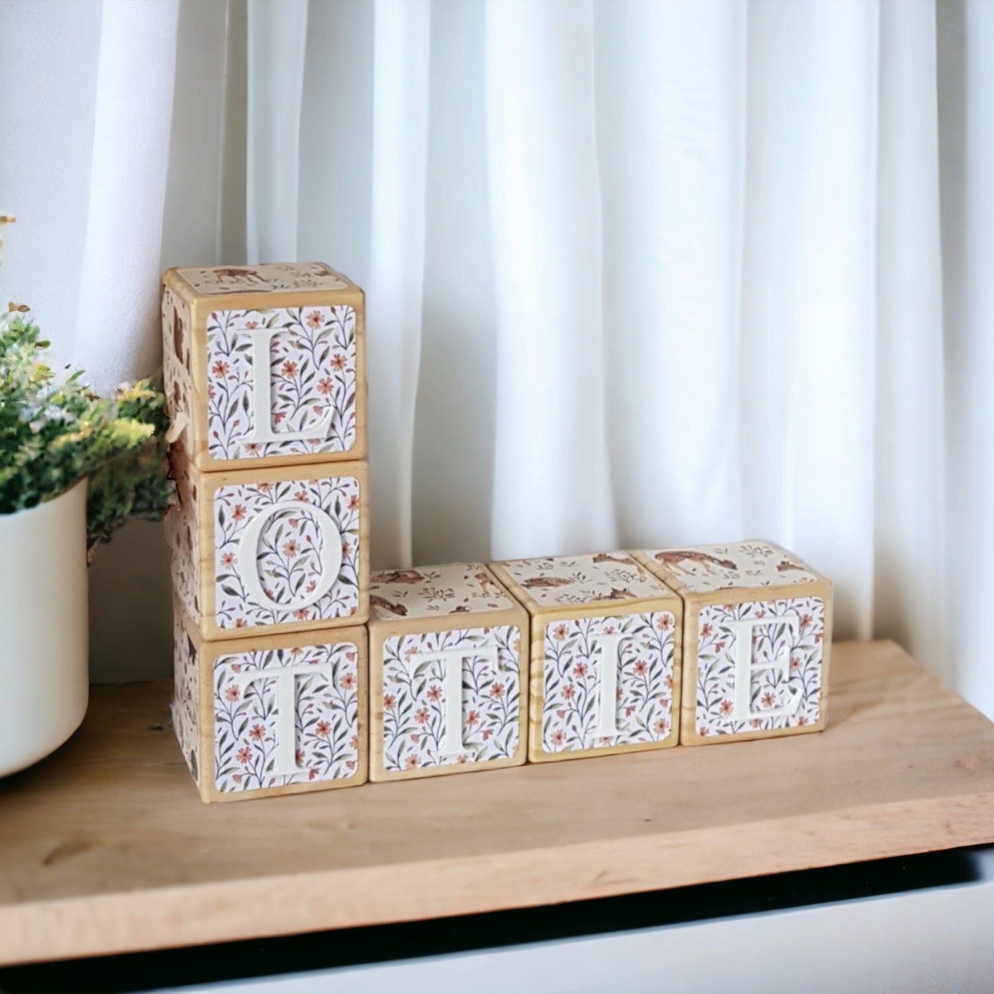 NAME BLOCKS - LITTLE FAWN