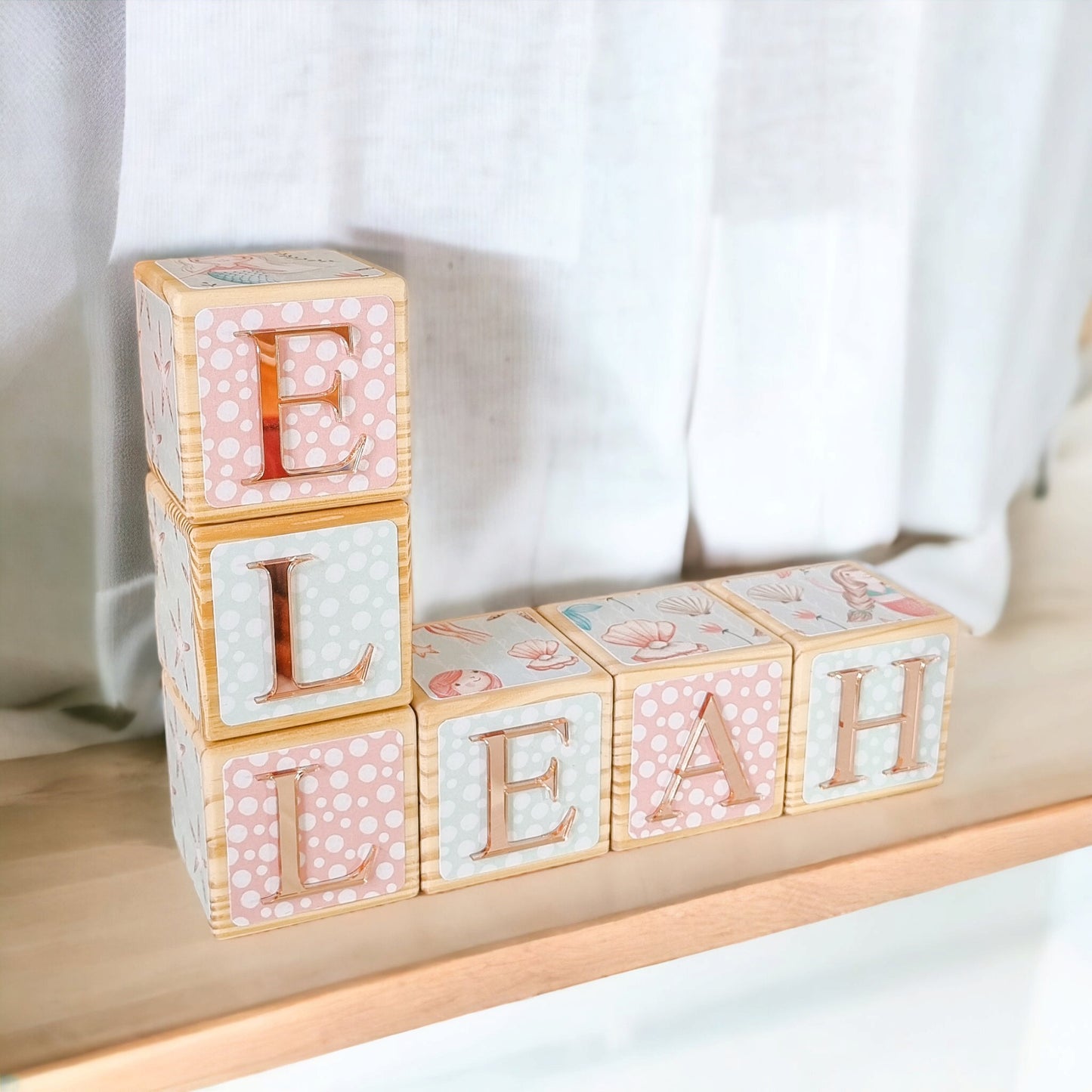 NAME BLOCKS - MAGICAL MERMAIDS