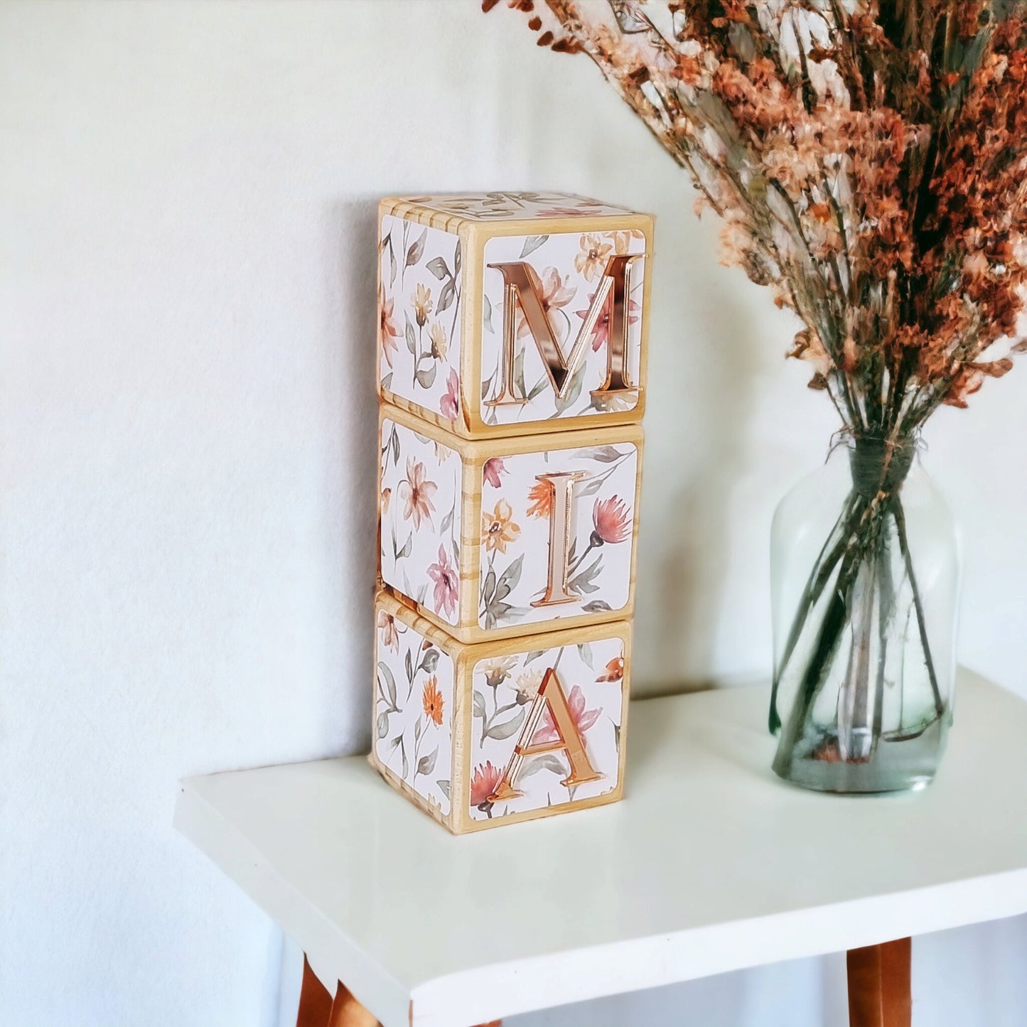 NAME BLOCKS - LITTLE WILDFLOWER