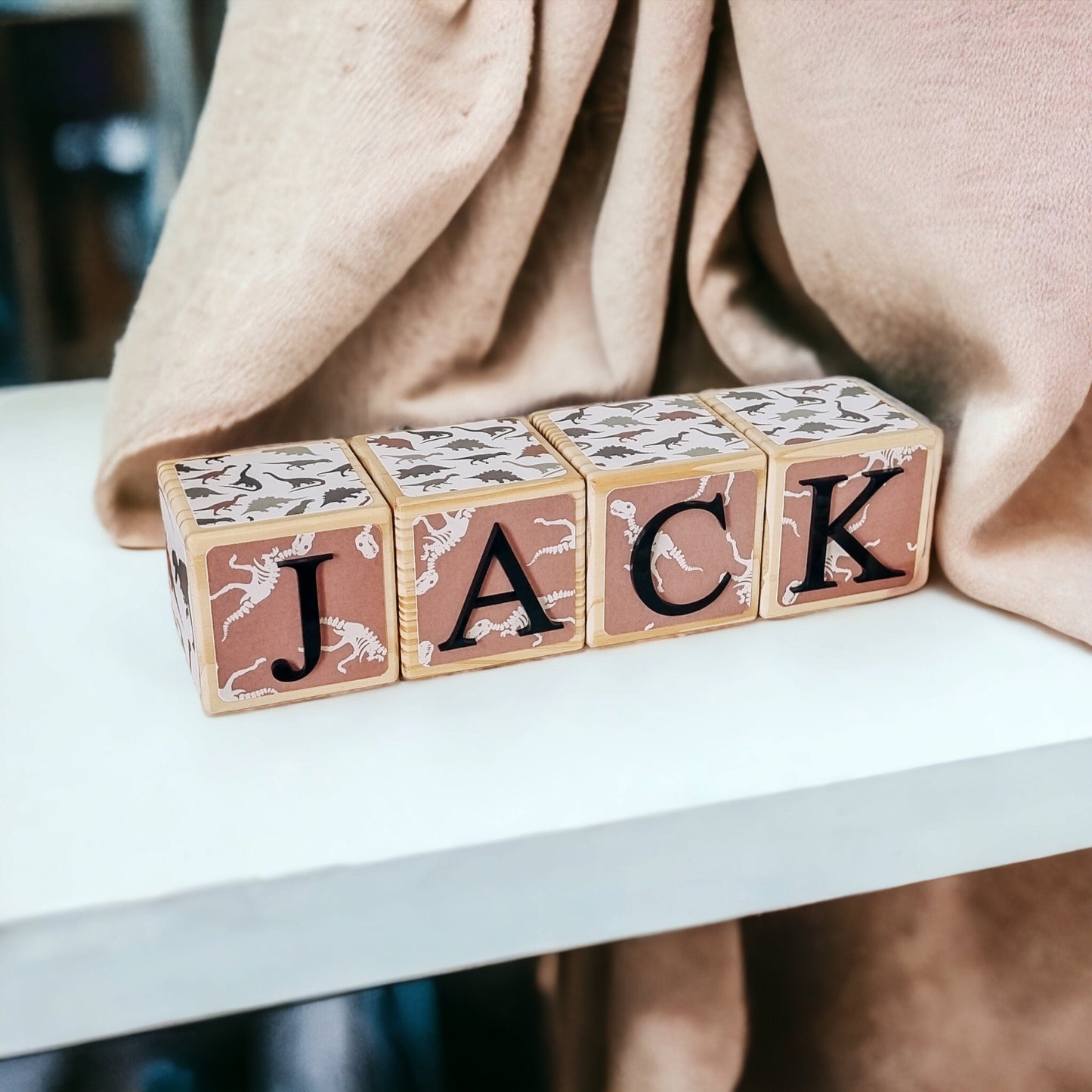 NAME BLOCKS - DINOSAUR DIG