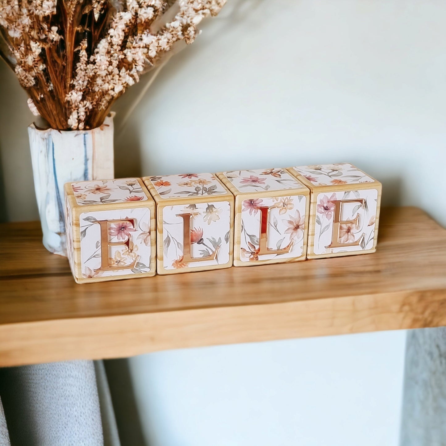 NAME BLOCKS - LITTLE WILDFLOWER
