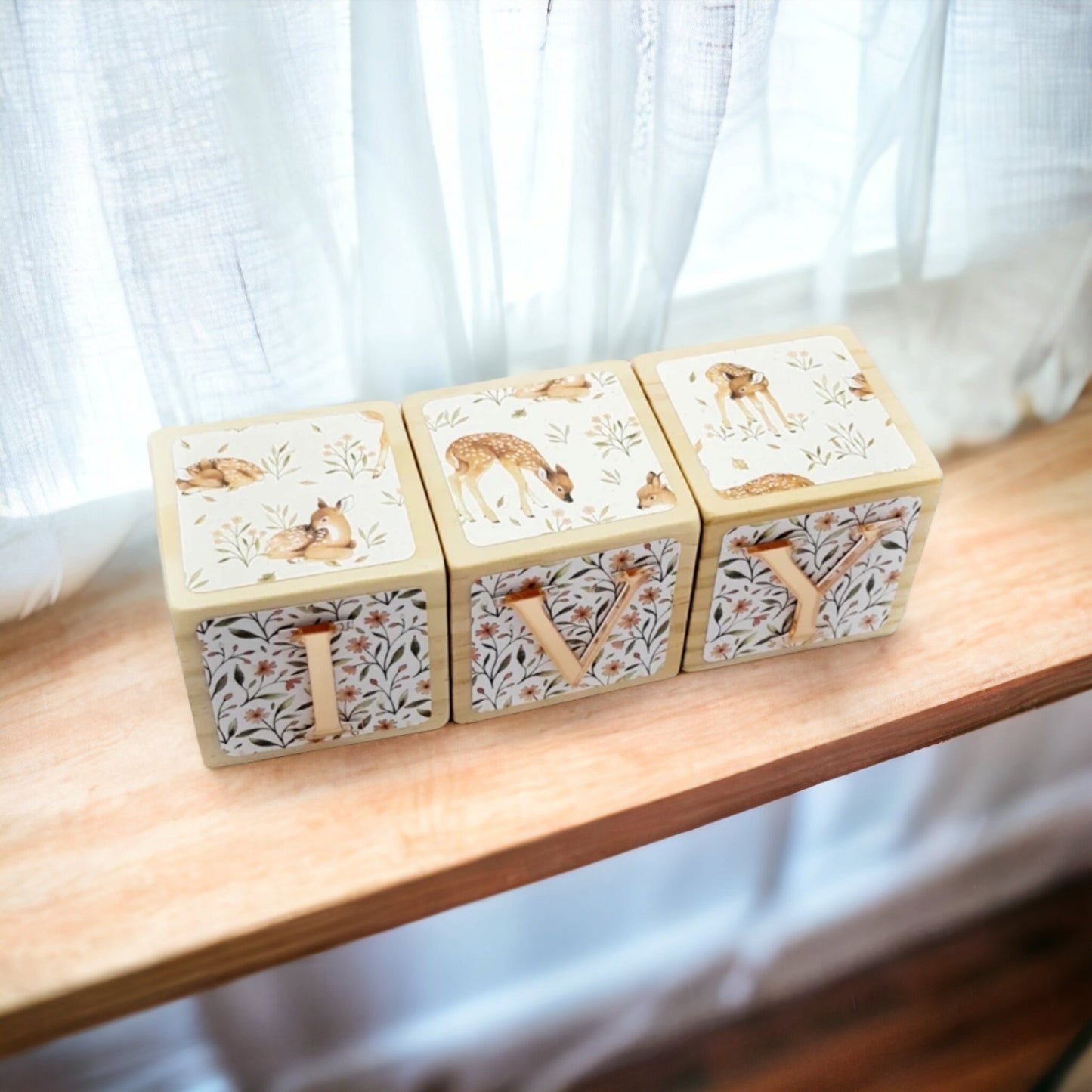NAME BLOCKS - LITTLE FAWN