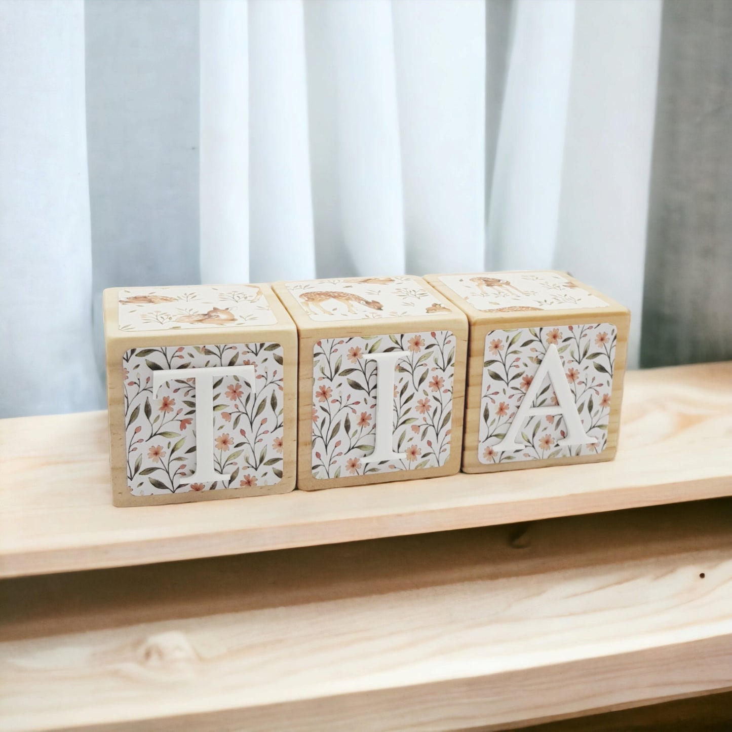 NAME BLOCKS - LITTLE FAWN