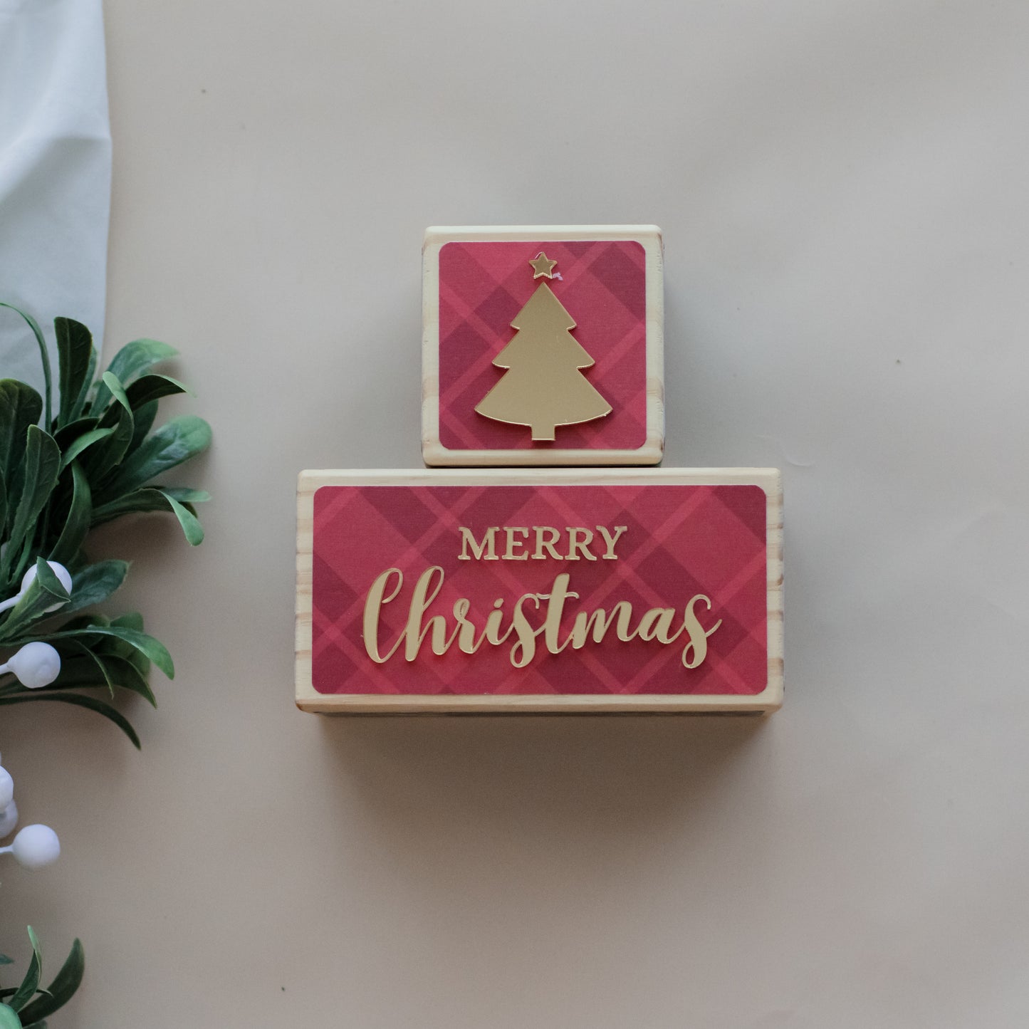 MERRY CHRISTMAS SET