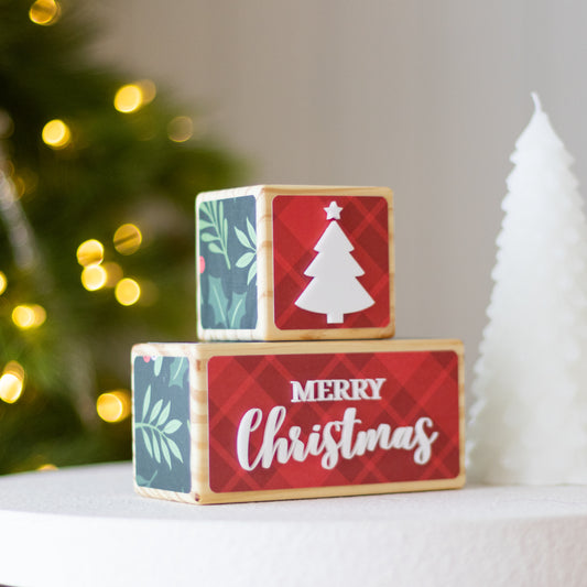 MERRY CHRISTMAS SET - WHITE