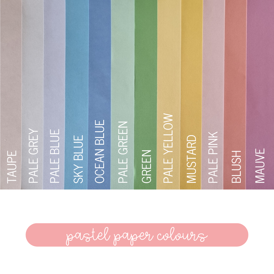 BIRTH BLOCK - PASTEL COLOURS