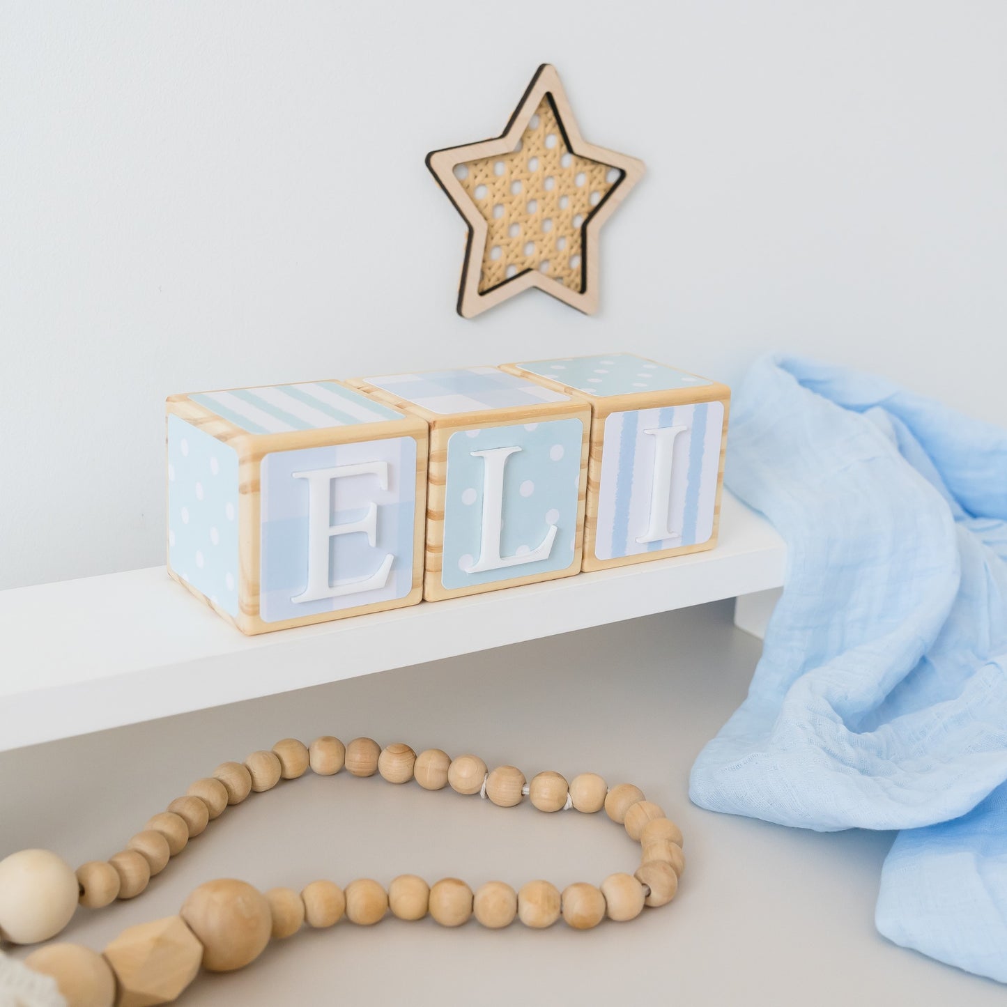 NAME BLOCKS - PASTEL DREAMS