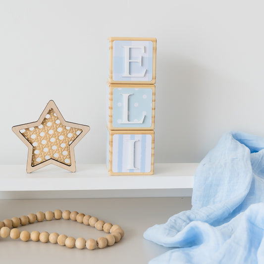 NAME BLOCKS - PASTEL DREAMS