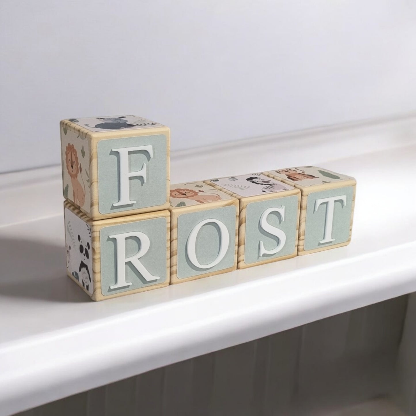 NAME BLOCKS - JUNGLE SAFARI
