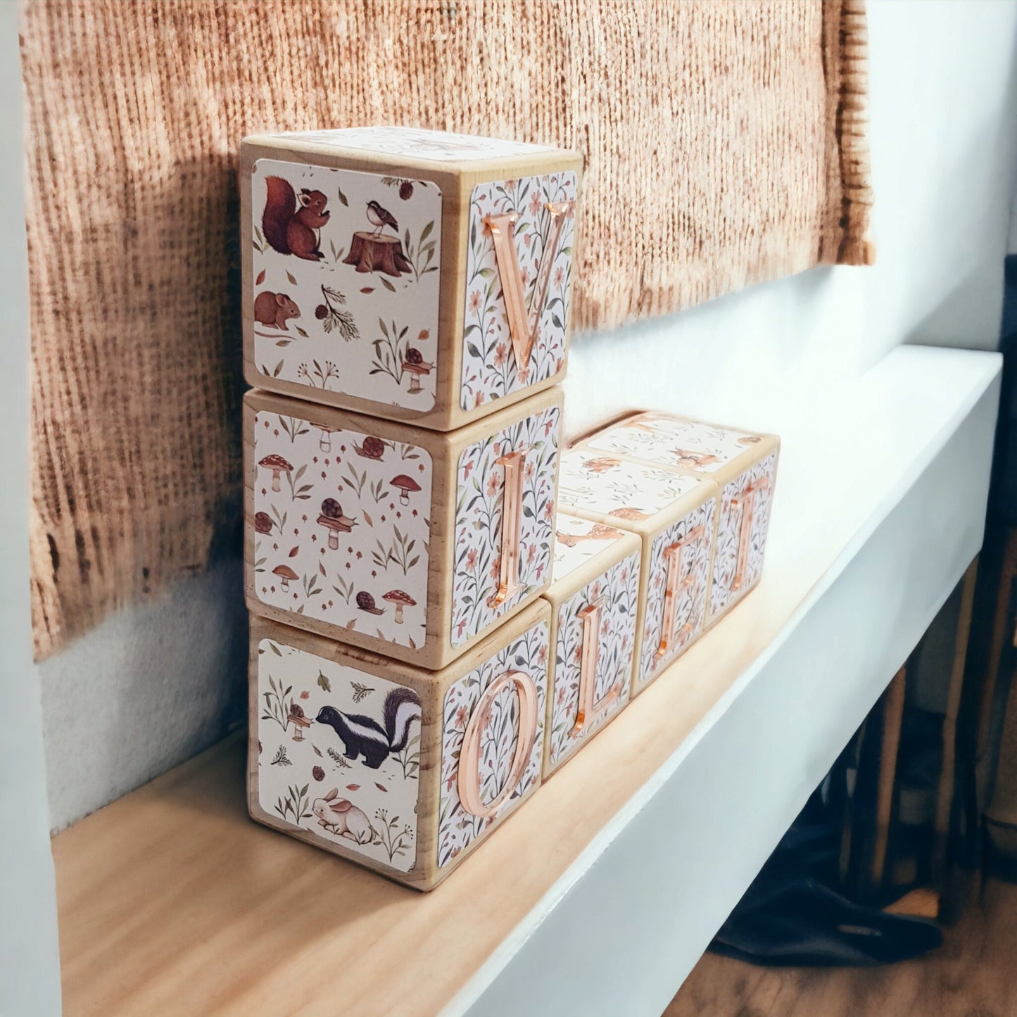 NAME BLOCKS - LITTLE FAWN