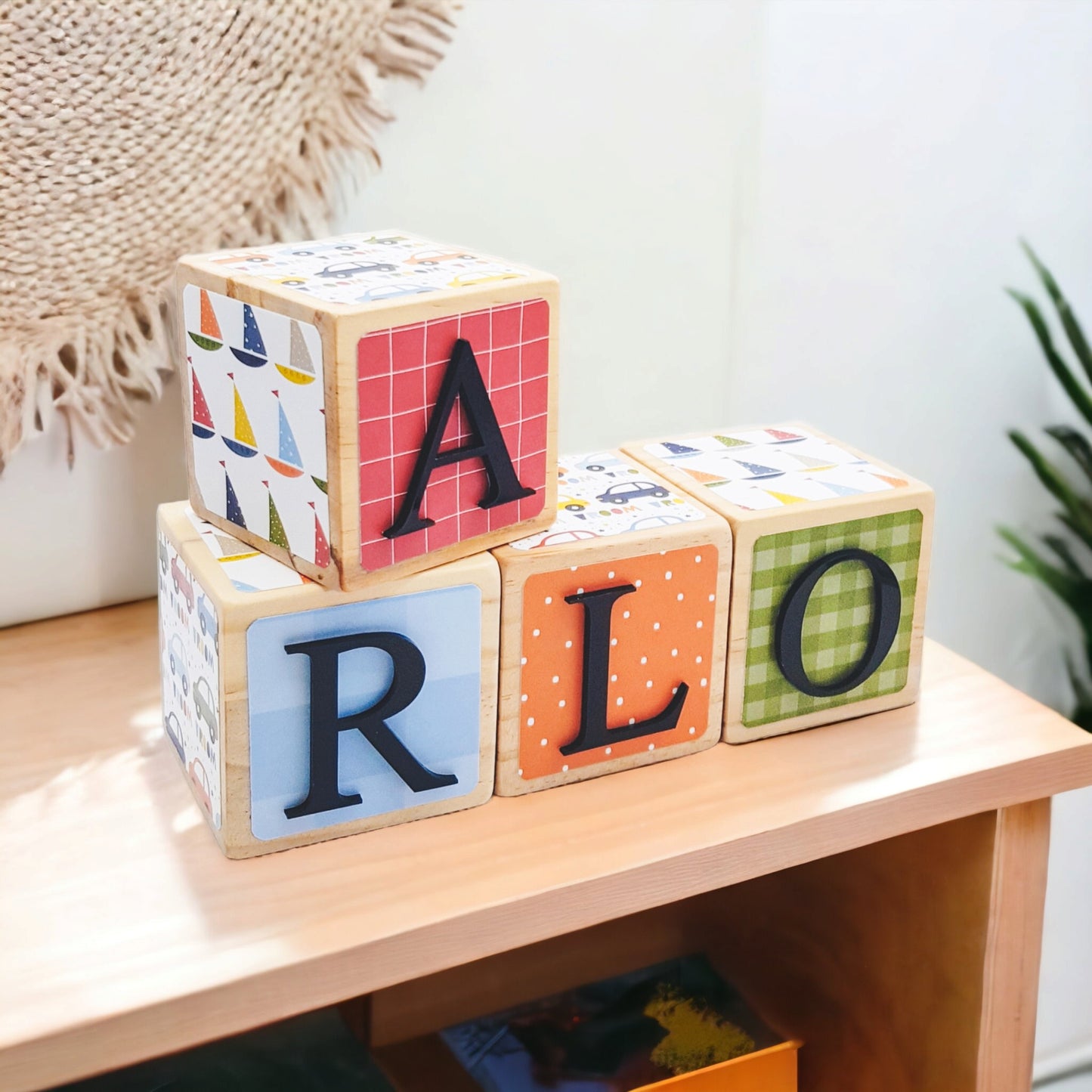 NAME BLOCKS - VROOM VROOM