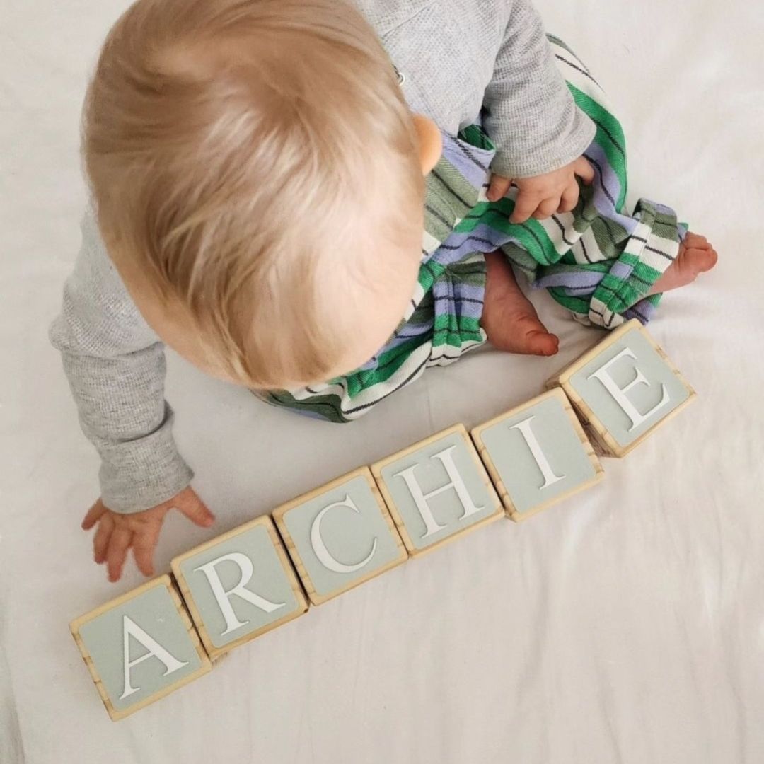 NAME BLOCKS - JUNGLE SAFARI