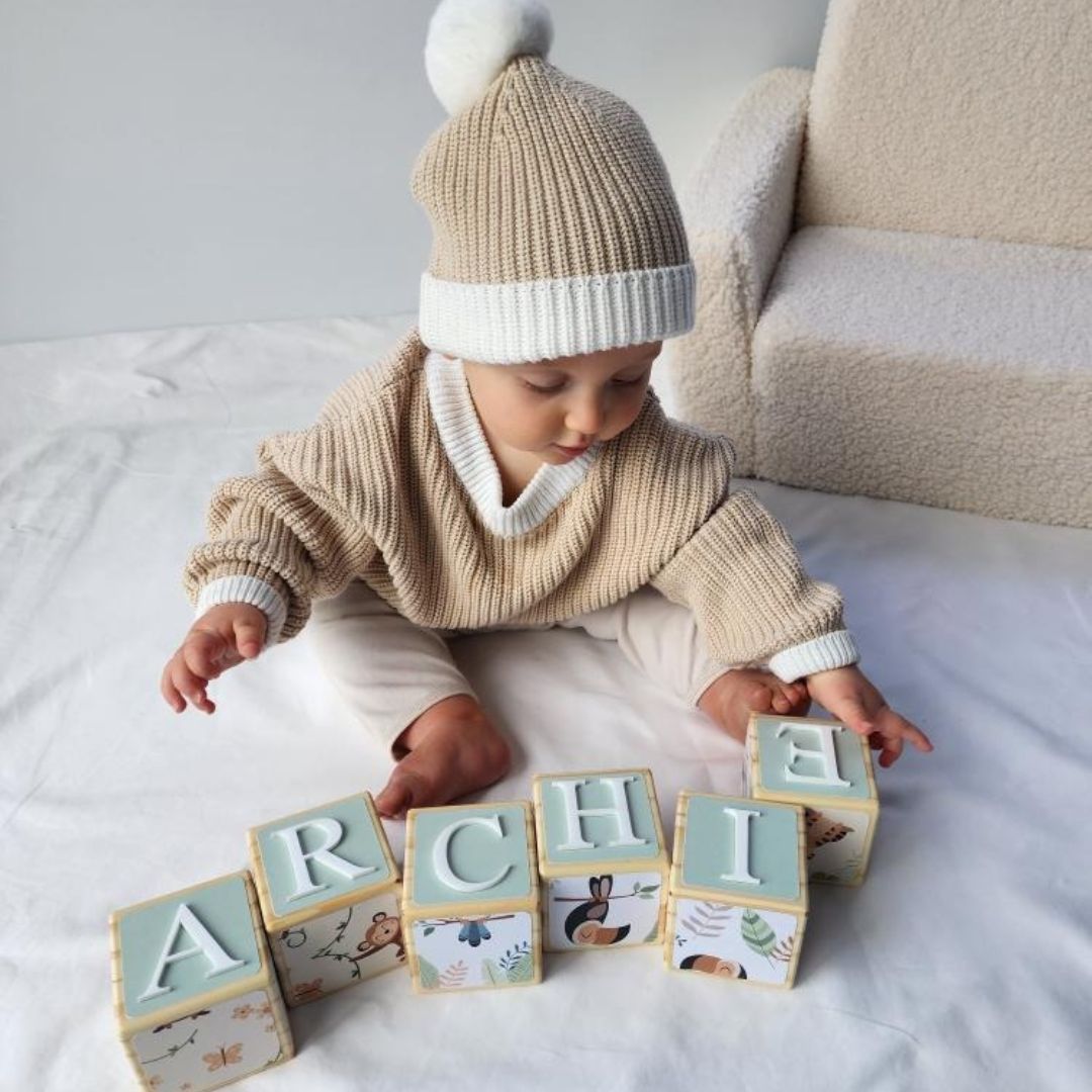 NAME BLOCKS - JUNGLE SAFARI