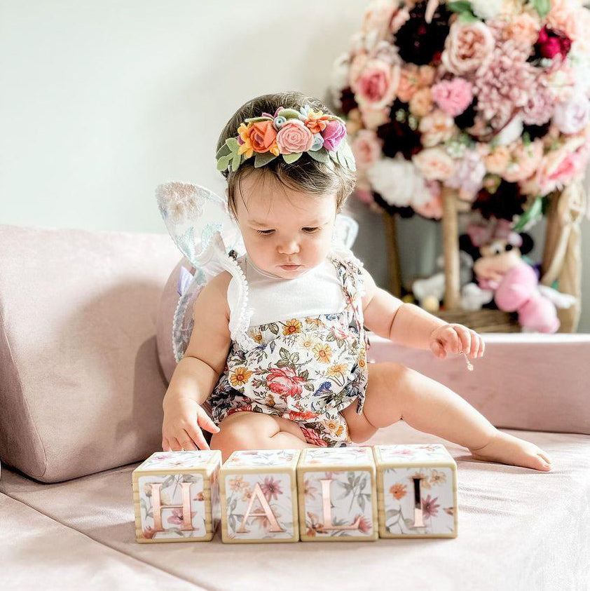 NAME BLOCKS - LITTLE WILDFLOWER