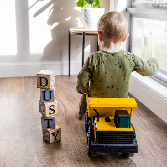 NAME BLOCKS - CONSTRUCTION VEHICLES