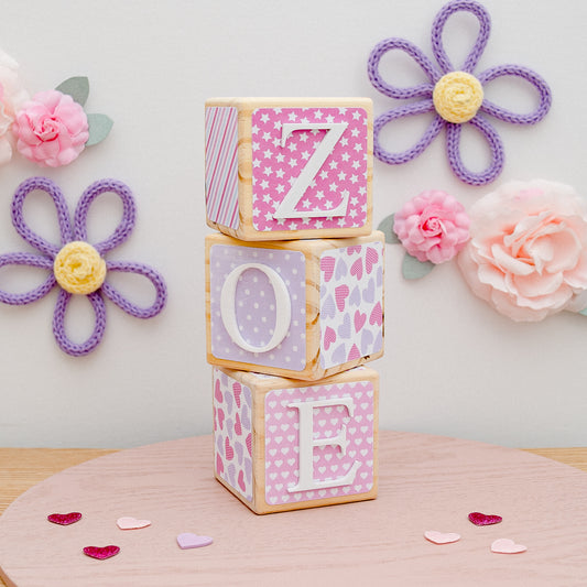 NAME BLOCKS - BUBBLEGUM