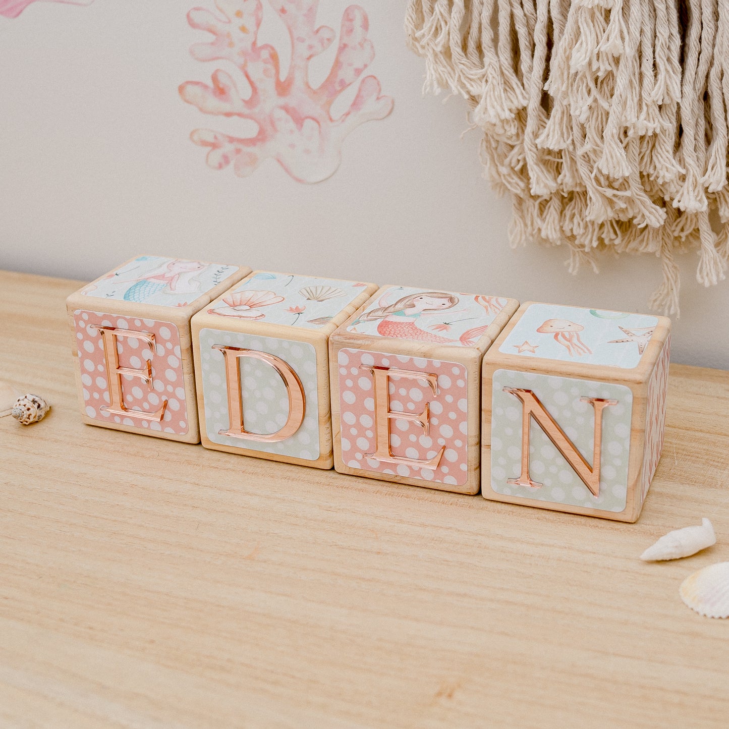 NAME BLOCKS - MAGICAL MERMAIDS