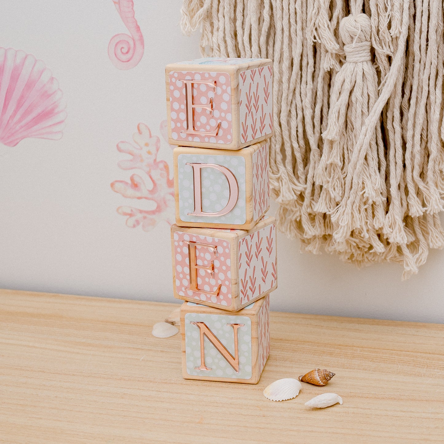 NAME BLOCKS - MAGICAL MERMAIDS