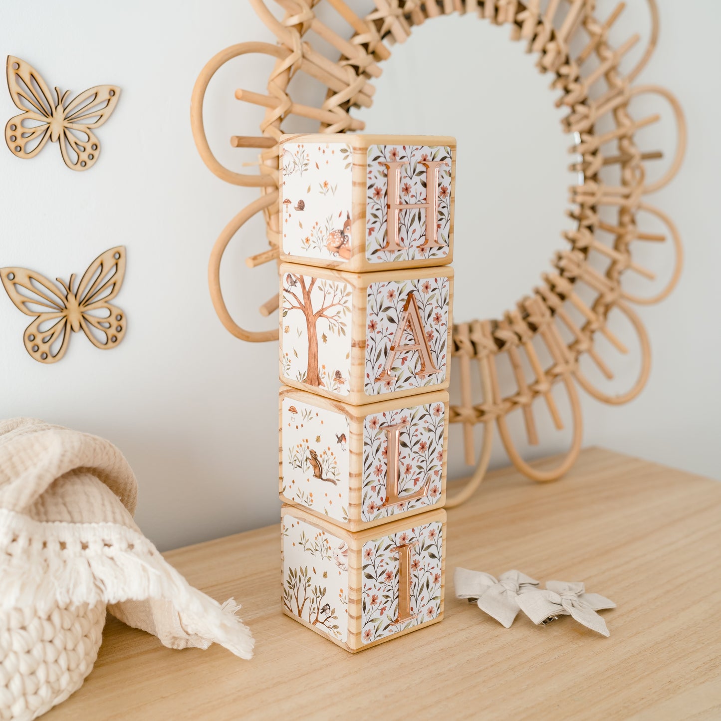 NAME BLOCKS - LITTLE FAWN