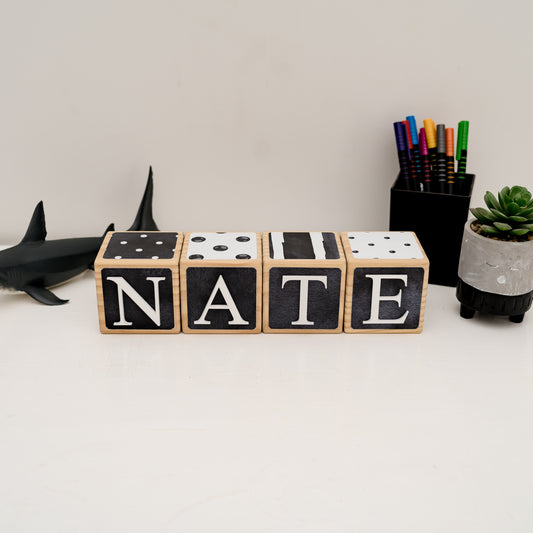 NAME BLOCKS - MONOCHROME MAGIC