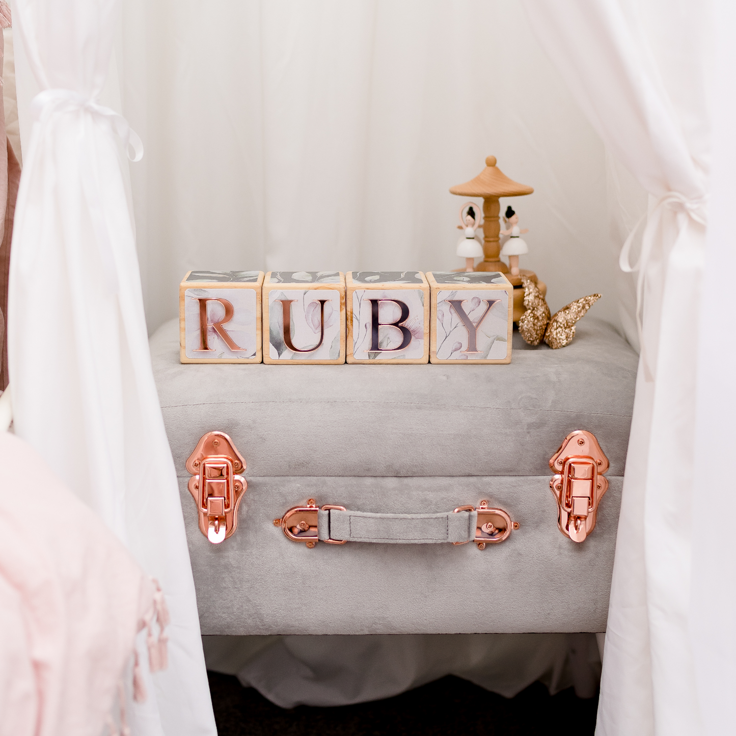 NAME BLOCKS - PRETTY LITTLE PETALS