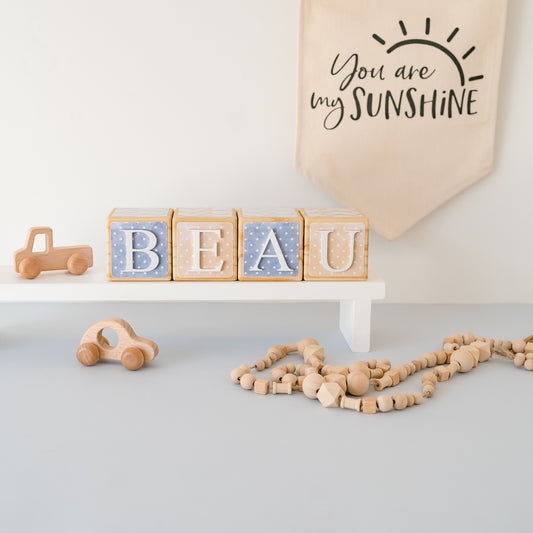 NAME BLOCKS - SAND & SEA