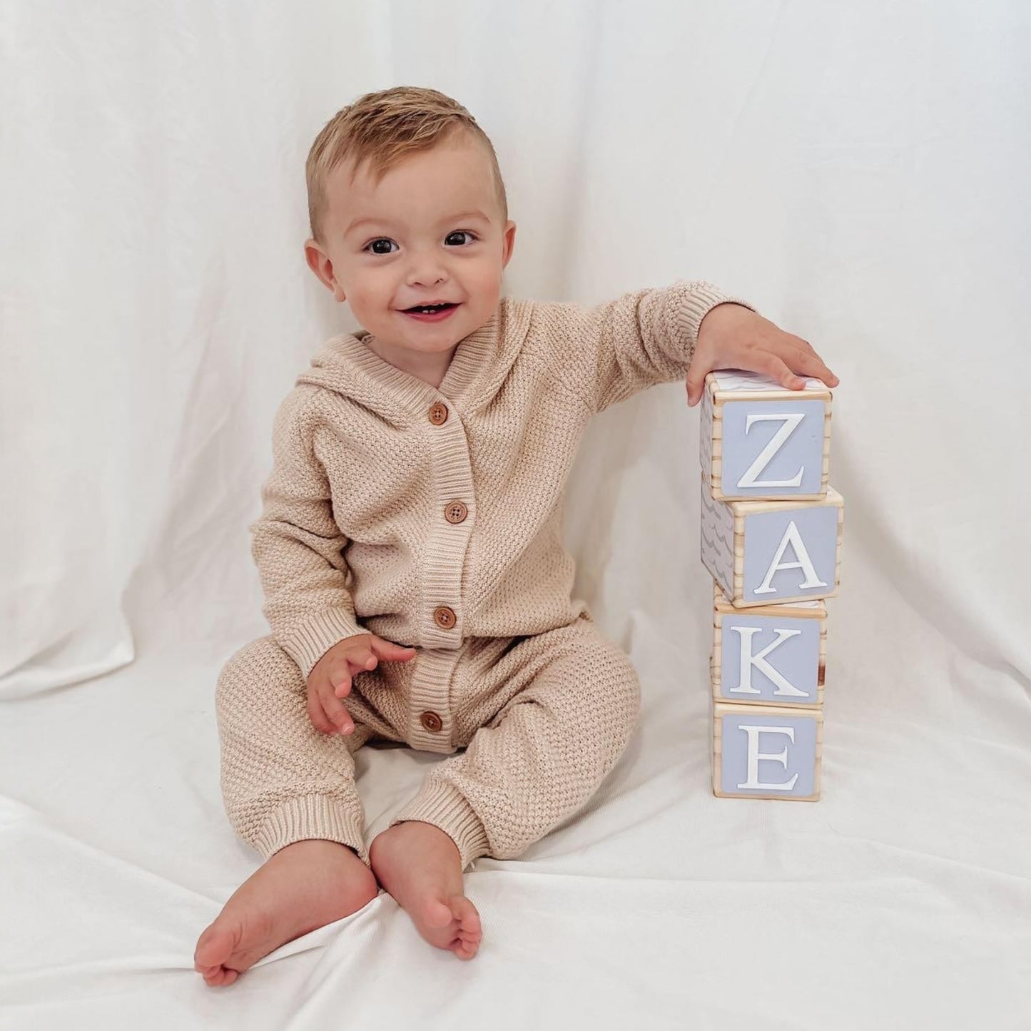 NAME BLOCKS - OCEAN WAVES