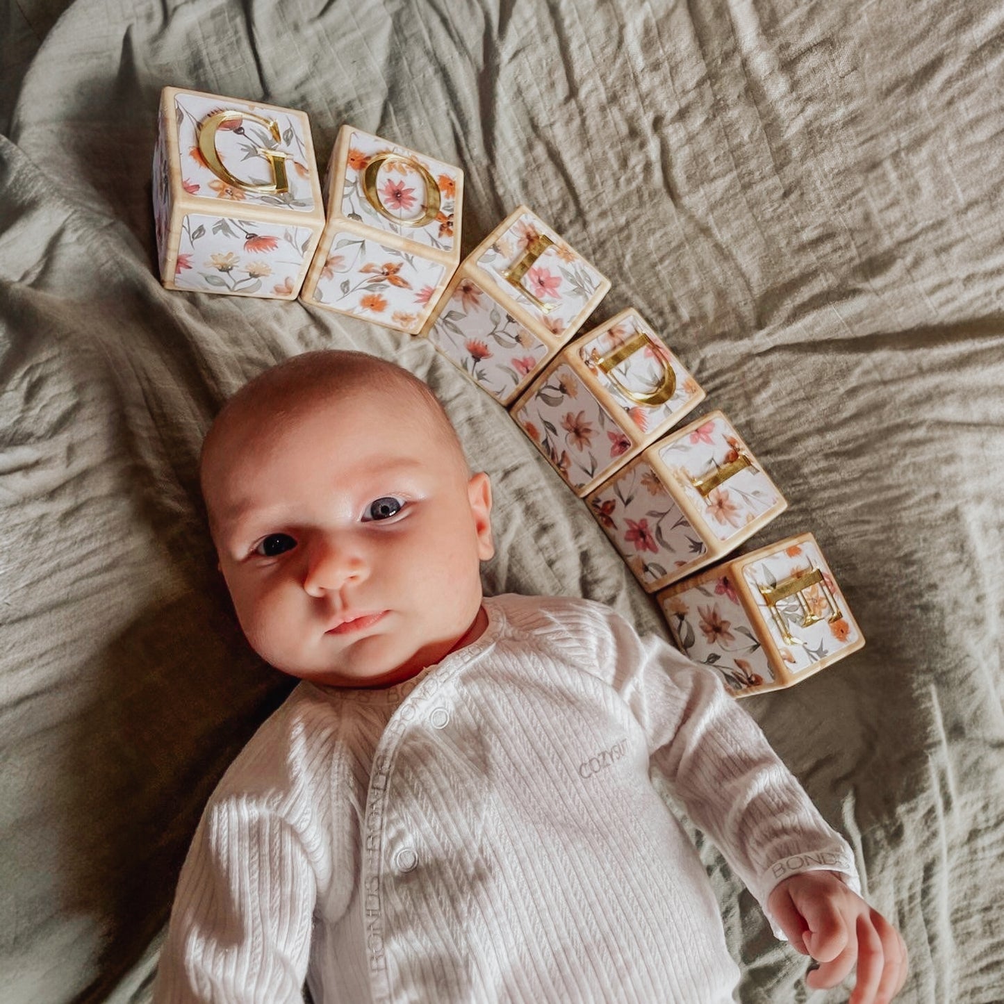 NAME BLOCKS - LITTLE WILDFLOWER