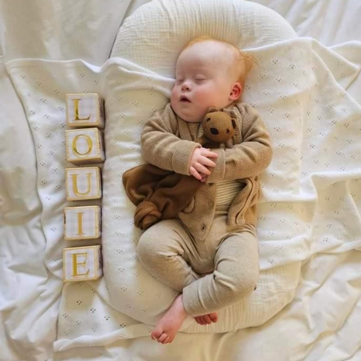 NAME BLOCKS - TEDDY BEARS PICNIC