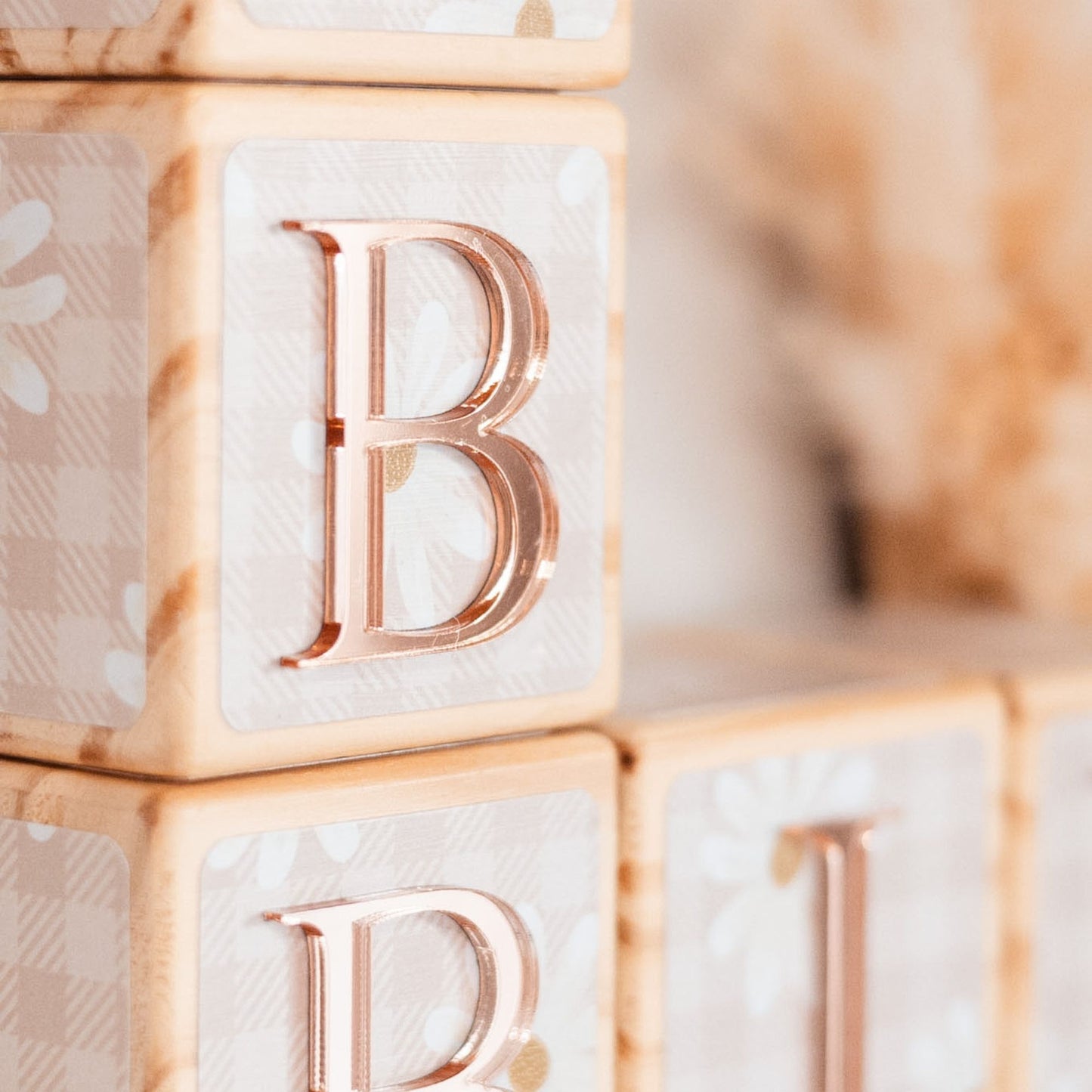 NAME BLOCKS - DAISIES