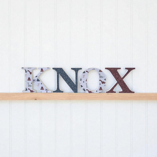 10cm FREESTANDING LETTERS - DINO STOMP