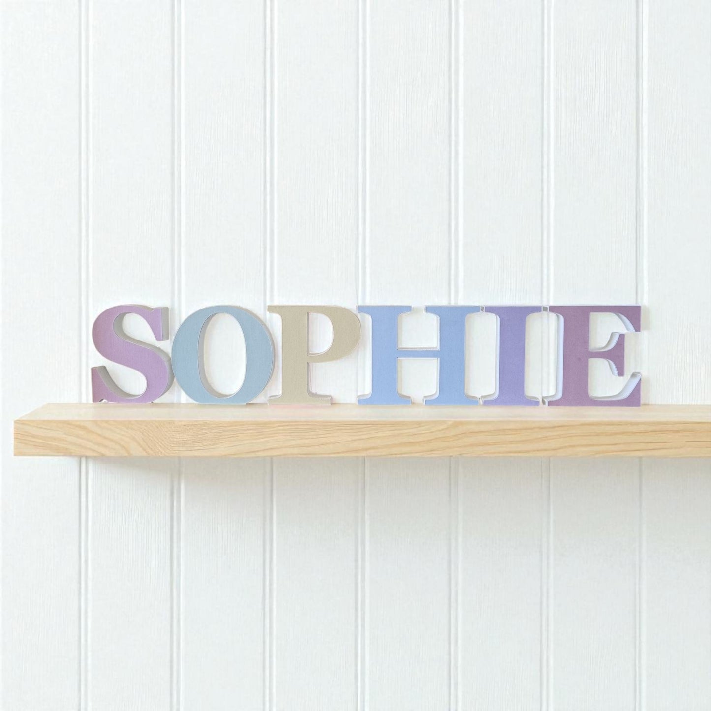 10cm FREESTANDING LETTERS - ICE CREAM SUNDAE