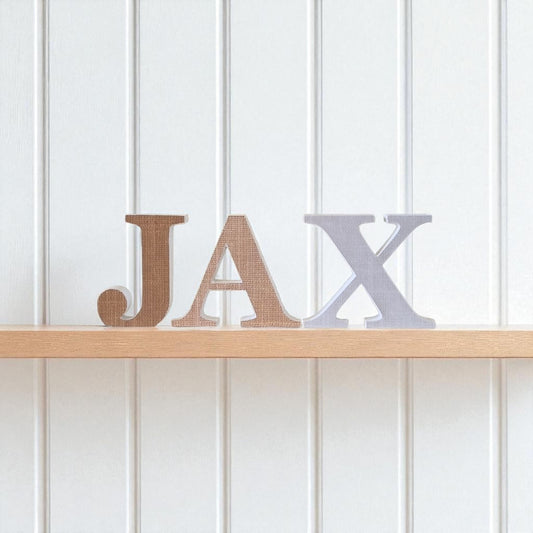 10cm FREESTANDING LETTERS - SANDY DAYS