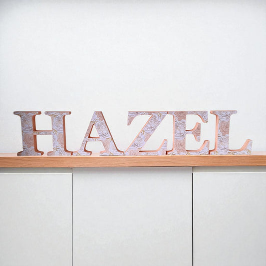 READY TO SHIP | 10CM LITTLE LETTERS | HAZEL
