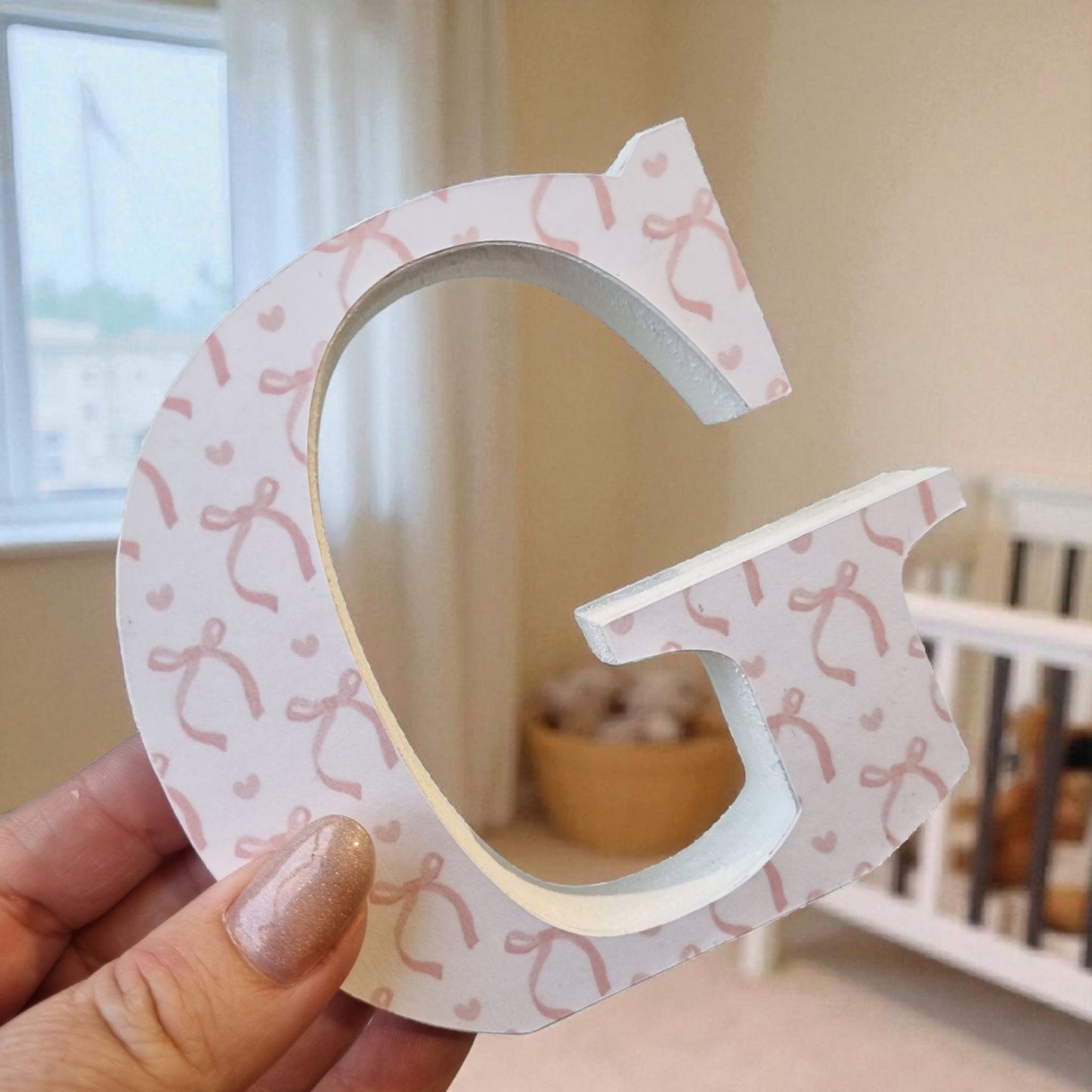 10cm FREESTANDING LETTERS - SO BOWTIFUL