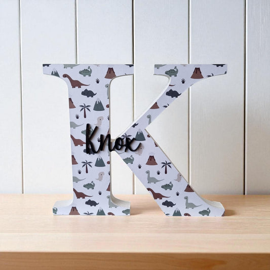 20cm FREESTANDING LETTER - DINO STOMP