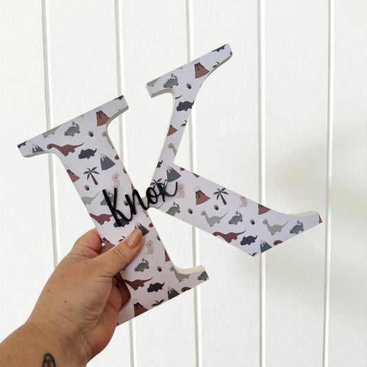 20cm FREESTANDING LETTER - DINO STOMP