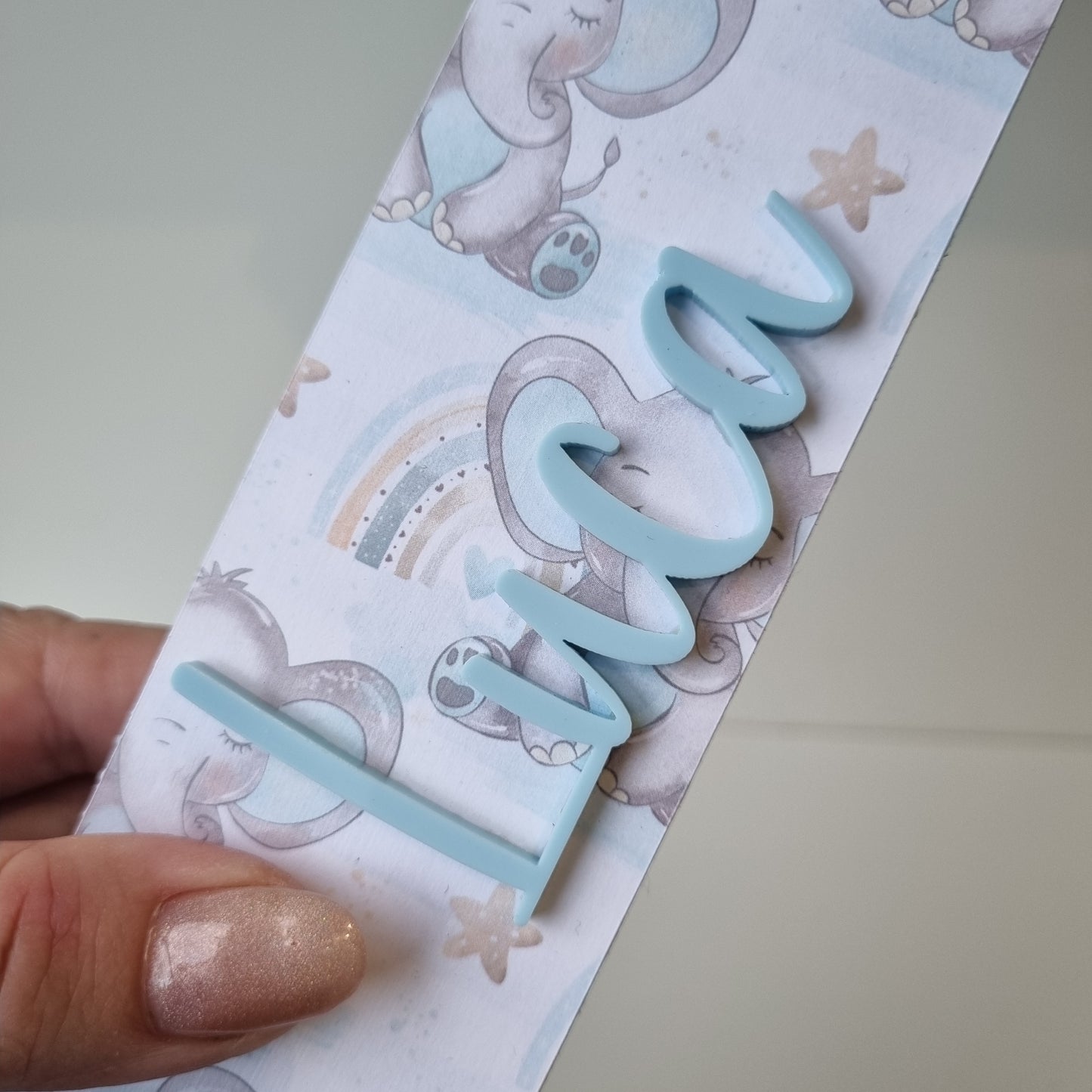 20cm FREESTANDING LETTER - ELEPHANT BABY